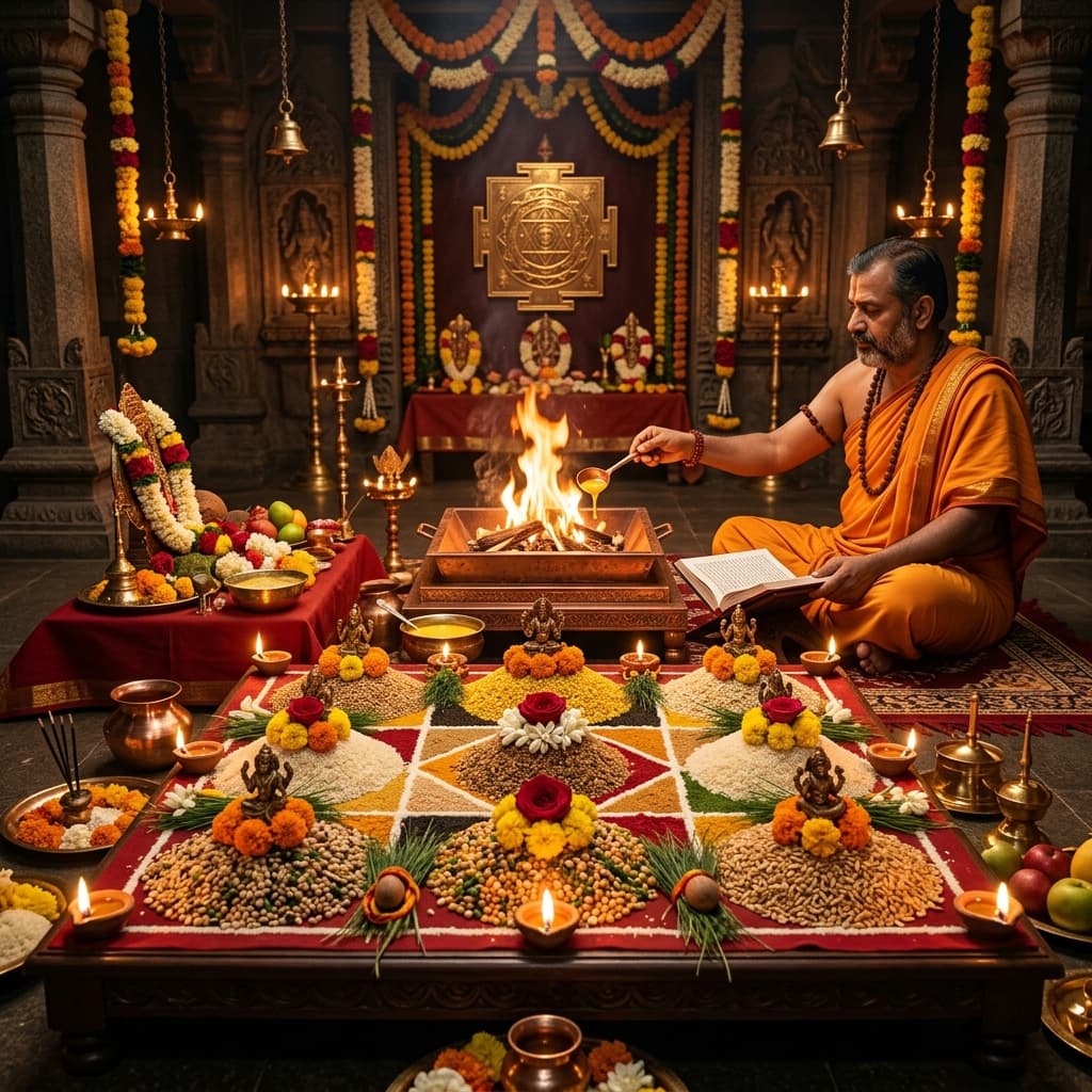 Navagraha Shanti Puja Online
